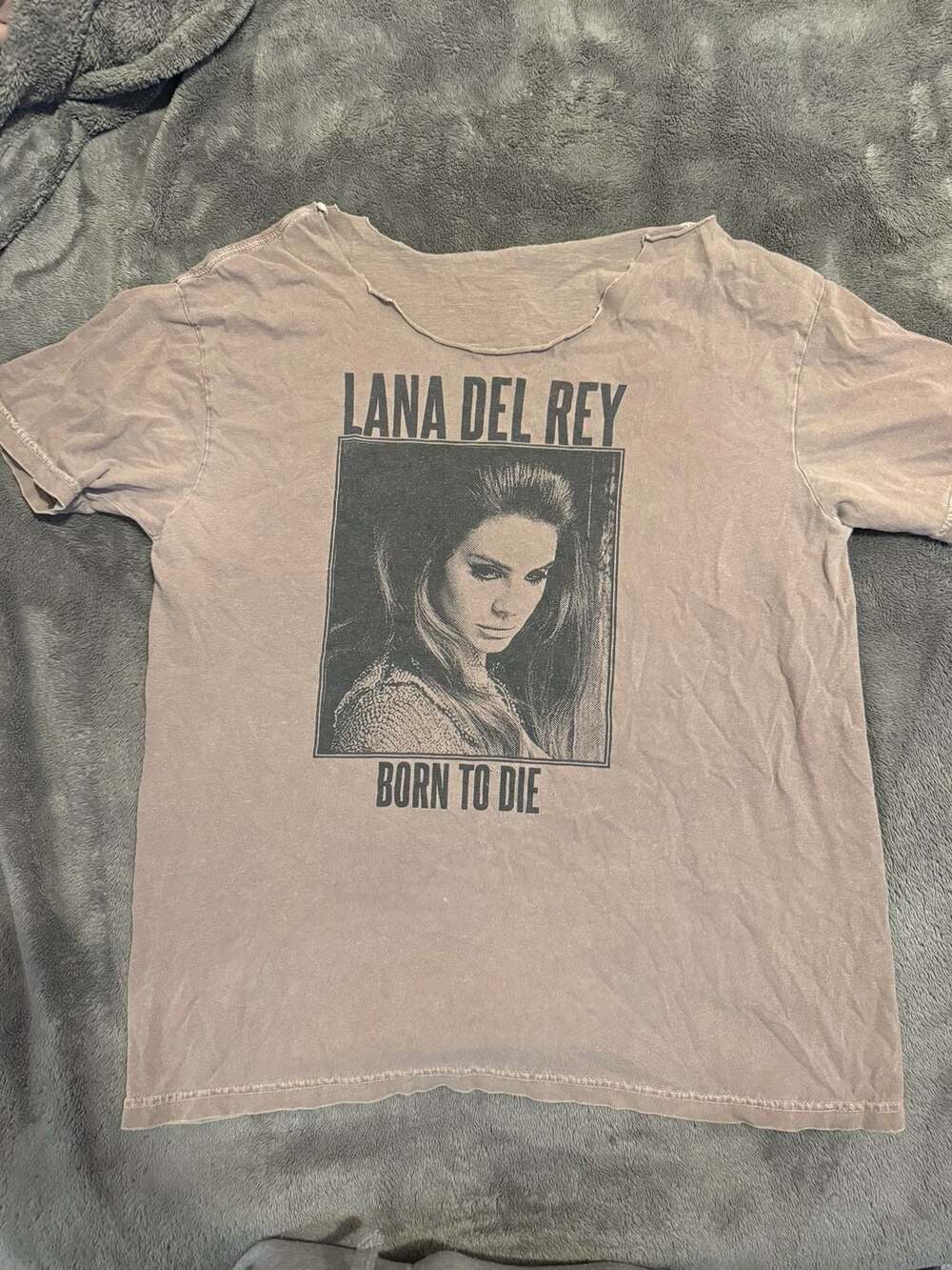 Lana Del Rey Born To Die Vintage Style Graphic T-Shirt Brown